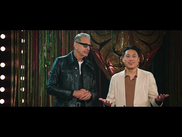 WICKED | Going Green Behind the Scenes: Sustainability on Wicked with Jon M. Chu and Jeff Goldblum