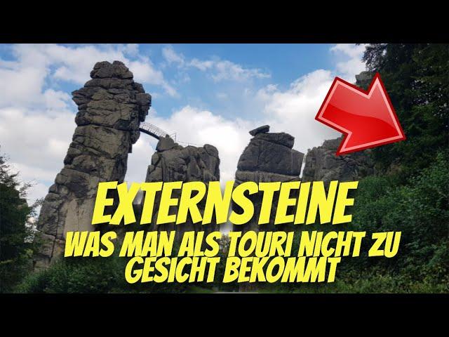 Externsteine - Was man als Touri nicht zu Gesicht bekommt