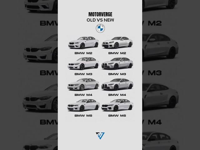 Your Favorite One ?? OLD or NEW #bmw #m2 #m3 #m4 #m5 #bmwindia #14 #17 #2series #3series #m340i #131