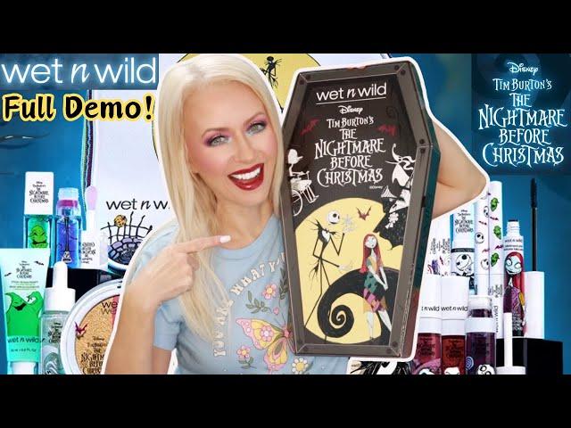 Wet n Wild x Nightmare Before Christmas PR Box Demo + Review