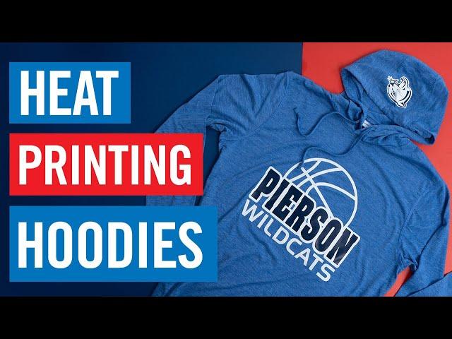 Heat Printing Hoodies