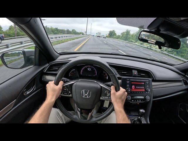 2019 Honda Civic Sport 1.5T (6MT) - POV Test Drive | 0-60