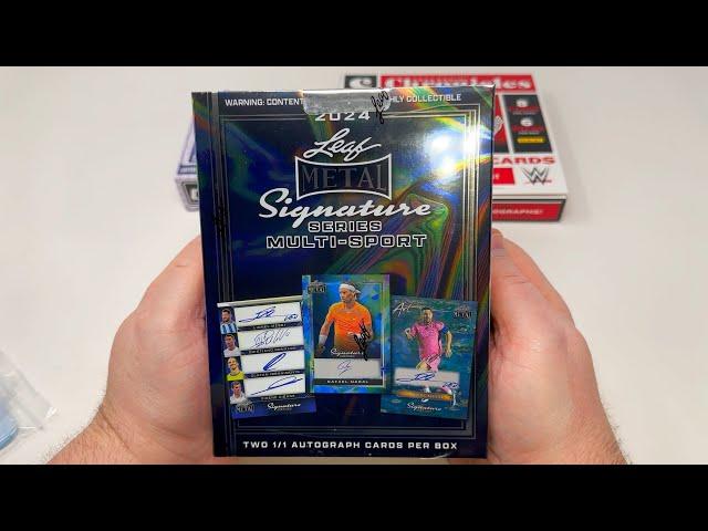 2024 LEAF METAL Signature Multi Sport 1/1 AUTOGRAPH Hobby Box