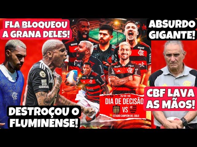 CAIU! FLU ELIMINADO E FLA QUER CLASSIFICAR PRA ENFRENTAR O BOTA! ABSURDO, CBF! MALVADÃO DÁ O TROCO!