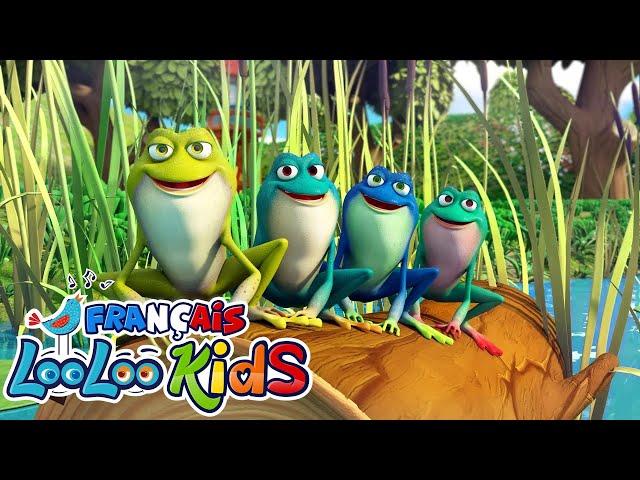 Cinq Petites Grenouilles  +Brioches de Pâques - Comptines Bébé - LooLoo Kids Français