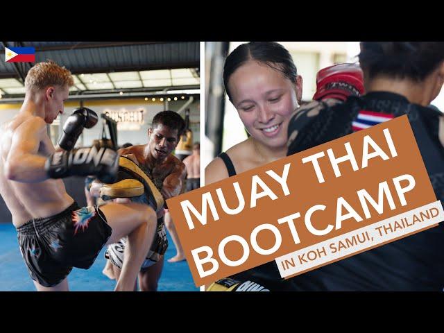 MUAY THAI in Koh Samui was INSANE!! (Punch It Review)