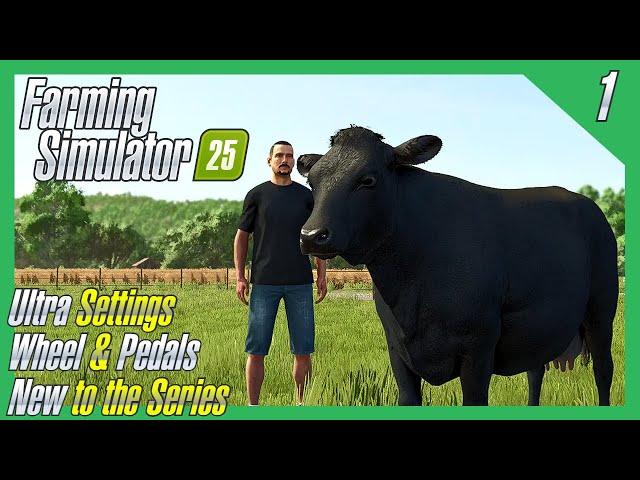 Total Noob Plays Farming Simulator 25 - The Introduction | Ep1 | FS25