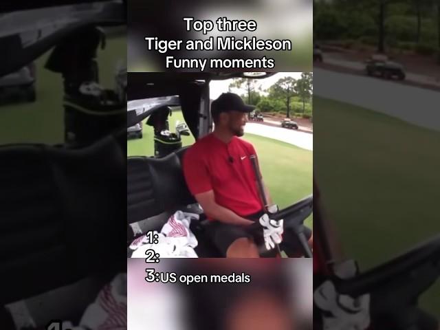 Top 3 Tiger Woods & Phil Mickelson interactions - Number 3