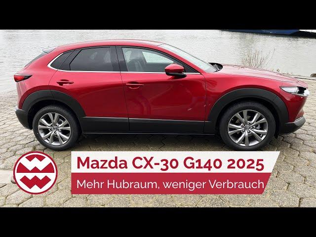 Mazda CX-30 G140 2025: Mehr Hubraum, weniger Verbrauch - World in Motion | Welt der Wunder