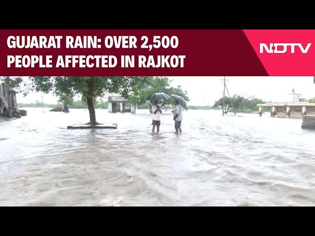 Gujarat Rains | Unprecedented Rainfall Floods Lath Village In Rajkot, Over 2,500 Affected