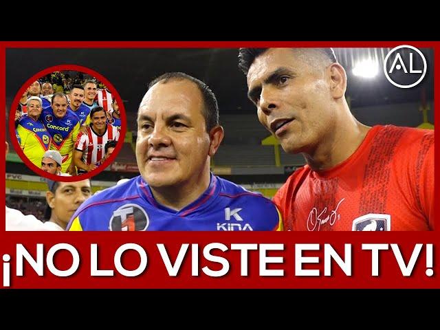 ¡NO LO TELEVISARON!, CLÁSICO de LEYENDAS, CHIVAS vs AMÉRICA, HOMENAJE a CUAUHTÉMOC BLANCO RESUMEN