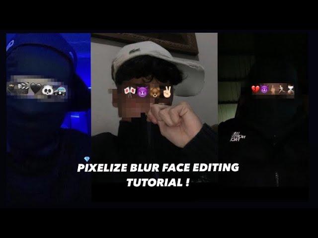 Pixelize Blur Editing Tutorial  | DRIPPXAESTHETIC ️‍! #editingtutorial #photoediting #editing