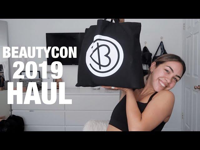 what I got at BEAUTYCON LA 2019 haul + hauler bag