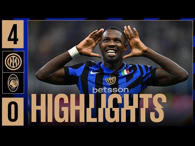 SHOWTIME 4️⃣ | INTER 4-0 ATALANTA | HIGHLIGHTS | SERIE A 24/25 