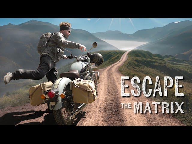 How to ESCAPE THE MATRIX: Motorcycle Adventure & film photography