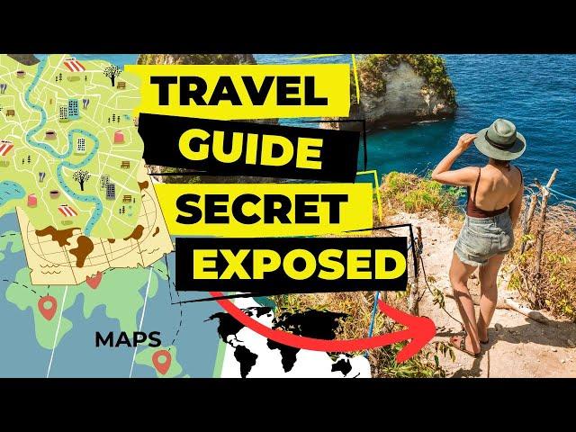 How to Add Maps & QR Code to Your Travel Guide Using Secret App #travelguide #qrcode #canvatutorial