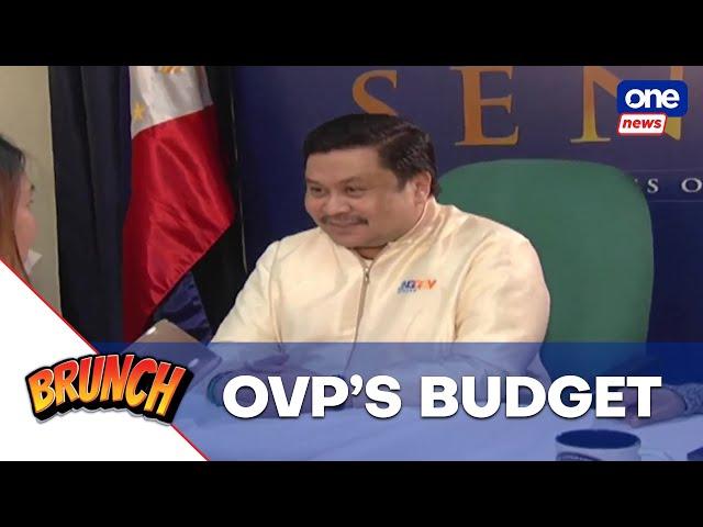 Brunch | Jinggoy vows to restore OVP’s  budget