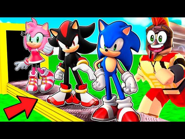 FÁBRICA de SONIC y SHADOW  TYCOON DE SONIC INVICTOR Roblox 