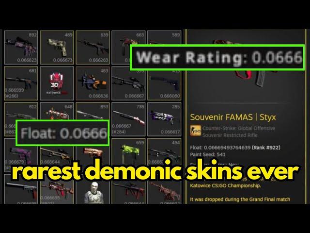 if satan had an inventory in csgo..