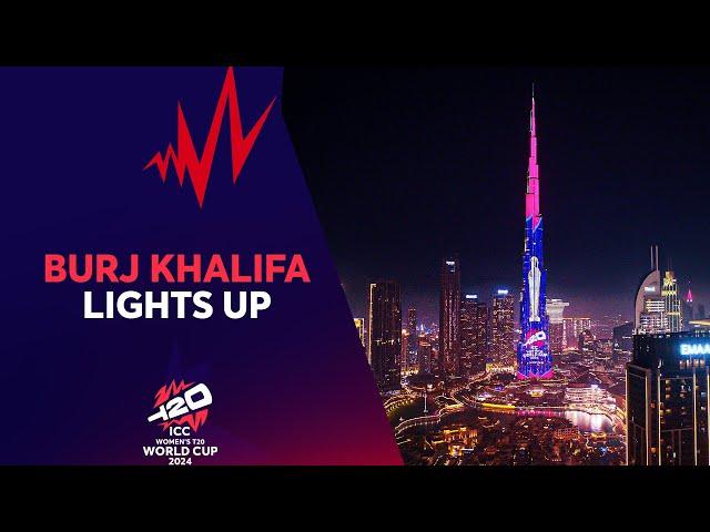 Burj Khalifa lights up in Women's T20 World Cup 2024 colours