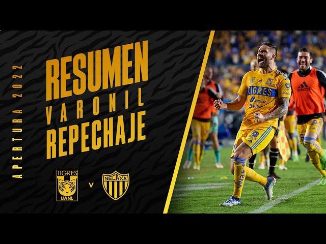  El Resumen | Tigres 2 - 0 Necaxa | Repechaje | Apertura 2022