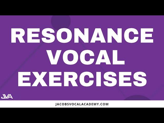 Daily Vocal Resonance Exercises For Singers