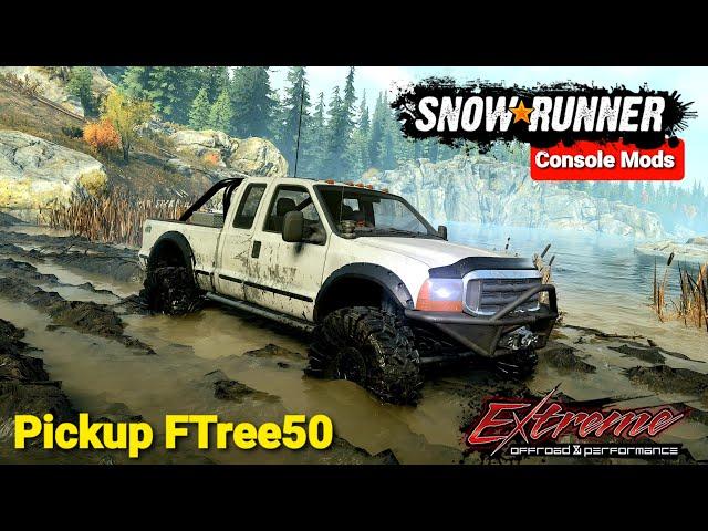 New Truck Pickup FTree50 In SnowRunner Phase 6 Update