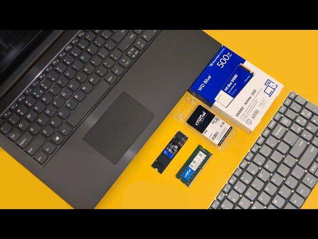 Lenovo Ideapad v330-15ikb Full Upgrade  [ RAM, Storage, Keyboard ] #timelapse