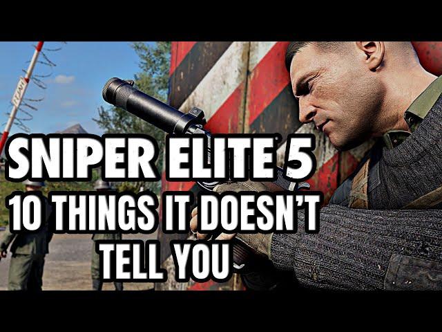 10 Things Sniper Elite 5 Doesn't Tell You