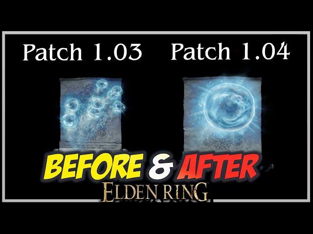 Oracle Bubbles - Great Oracular Bubble - Patch 1.04 vs 1.03 - Elden Ring