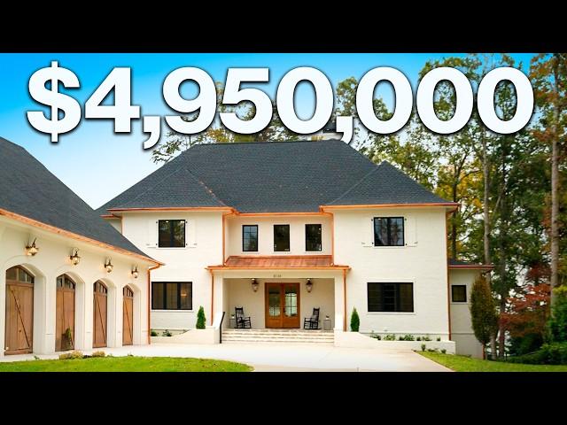 Building a Custom 4.95 MILLION Dollar Dream Home on Lake Norman: The Full Process!