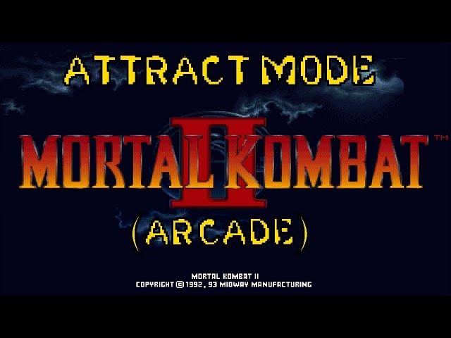 Mortal Kombat II: Arcade Attract Mode (MAME) (1080p 60fps)