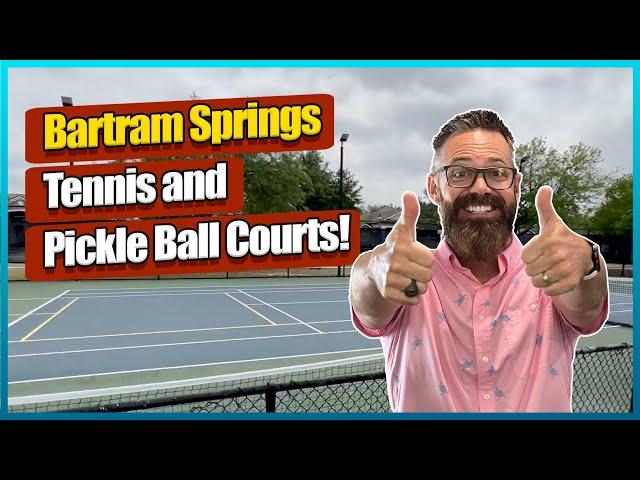 Bartram Springs Tennis and Pickle Ball Courts | Jacksonville, FL Homes