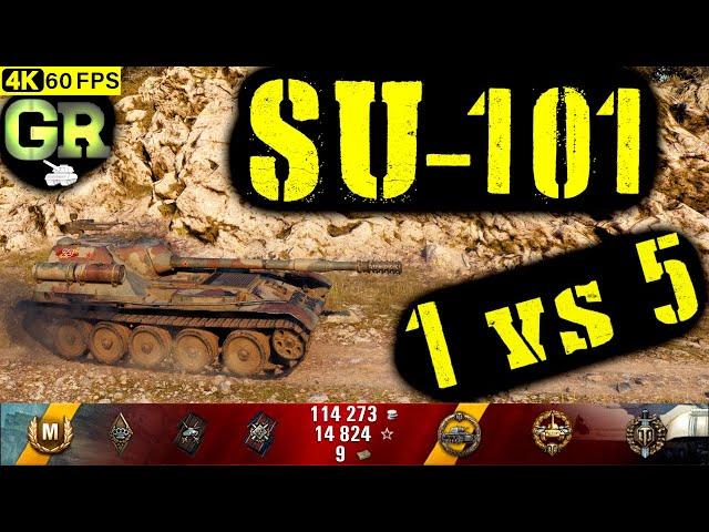 World of Tanks SU-101 Replay - 6 Kills 5.5K DMG(Patch 1.4.0)