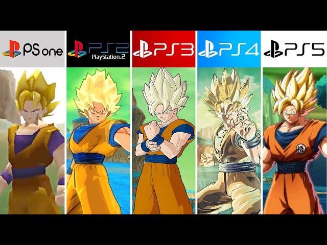 PS5 vs PS4 vs PS3 vs PS2 vs PS1 | DRAGON BALL Z - SUPER (4k 60fps)