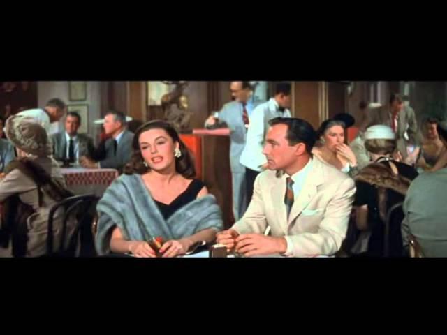 Brigadoon, Gene Kelly breaks up with girl in busy resturant