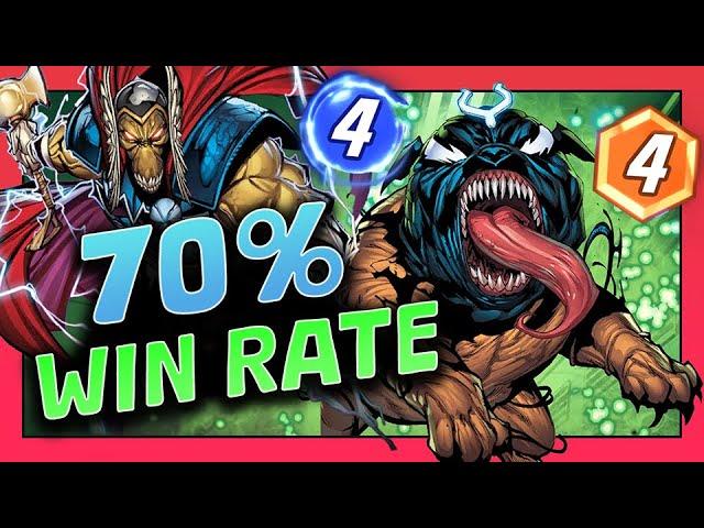 CRAZY WINRATE with this super EASY Lockjaw deck! | MARVEL SNAP