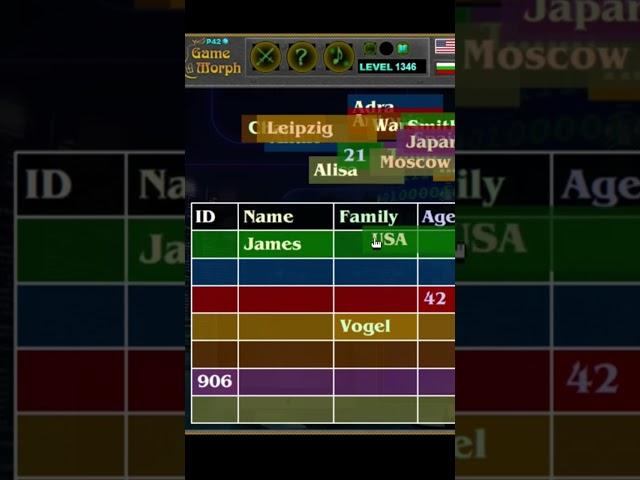 Database Puzzle #games #computers #ict #education #database