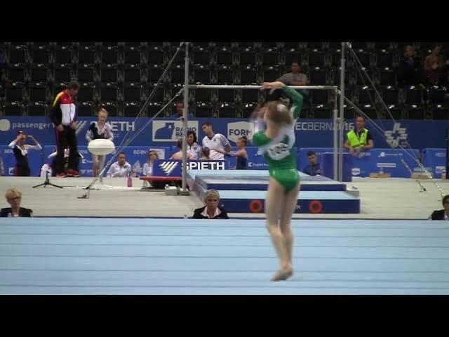 2016 European Championships Angelina Simakova RUS FX Juniors Qualifications