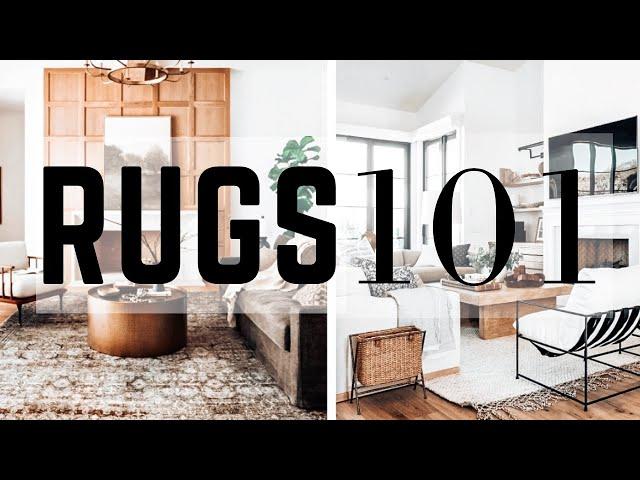 RUGS 101 || PROPER RUG SIZING || HOW TO MIX RUG PATTERNS || TIPS & TRICKS || 2023