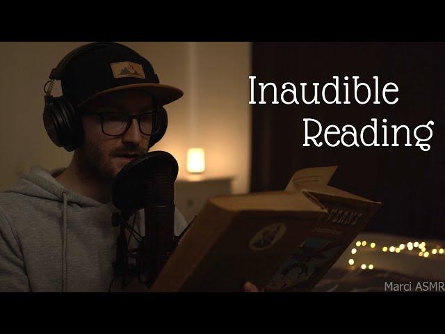 ASMR Inaudible Reading with Clicky Mouth Sounds ASMR | Male