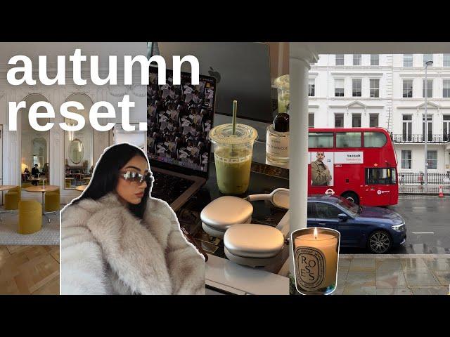 AUTUMN RESET 2024: exploring, organising, trying new things and romanticising fall