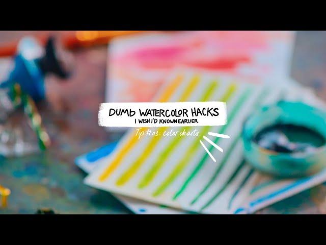 Watercolor Tips I Wish I'd Known Earlier - Tip #03