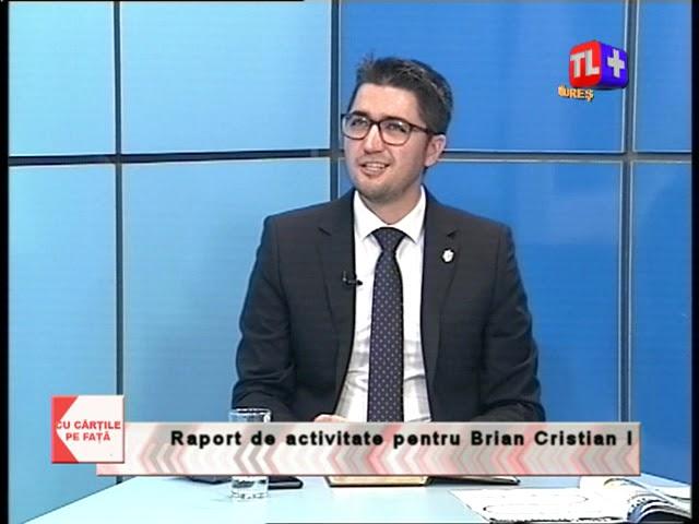 Cu cărțile pe față - Raport de activitate pentru Brian Cristian