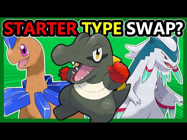 Giving Starter Pokemon NEW Types!