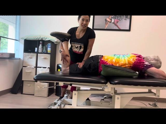 Quad stretch safe for knee pain