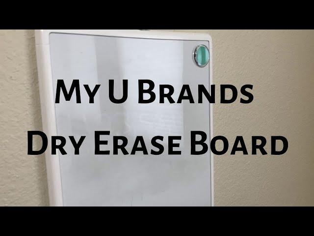 U Brands Dry Erase Board