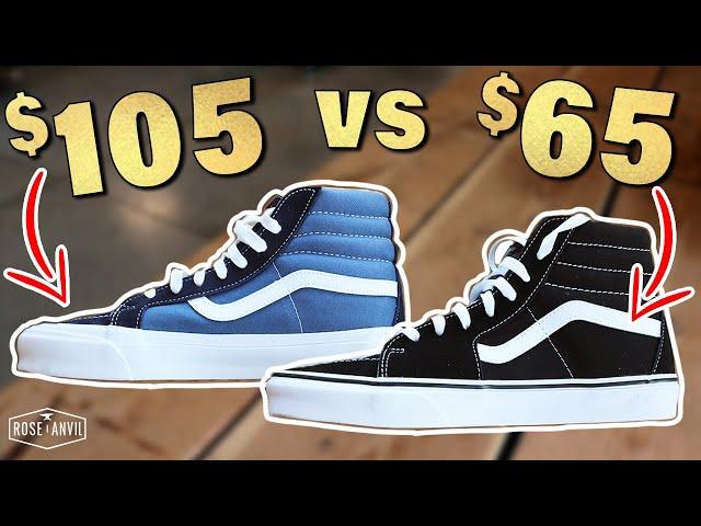 The Boutique ONLY Vans - Vans Vault vs Regular Vans