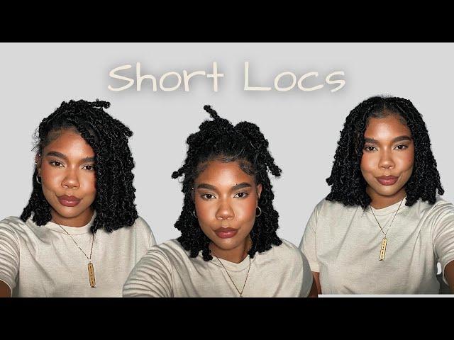 Distressed Short Faux Loc Bob Tutorial Ft Shake N Go Water Poppin' Twist