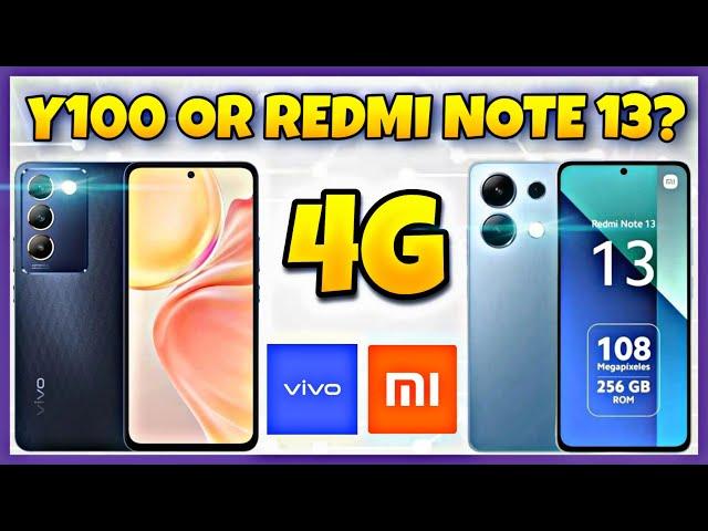 Vivo Y100 4G vs Xiaomi Redmi Note 13 4G | Specification | Comparison | Features | Price